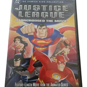Justice League Starcrossed the Movie Blue Ray -USED